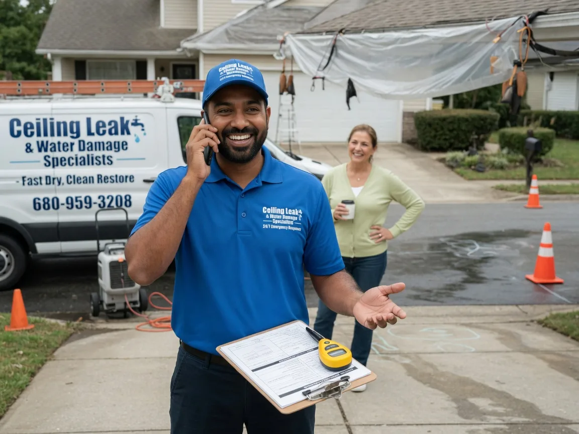 Ceiling Leak Cleanup Junction City, GA FAQs
